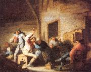 Ostade, Adriaen van Peasants Making Merry in a Tavern France oil painting artist